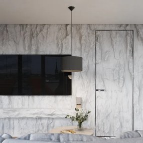 Sollux SL.1406 - Luster na lanku NOVA 1xE27/15W/230V pr. 40 cm čierna