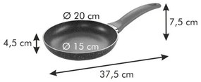Tescoma Panvica MANICO ROSSO, 20 cm