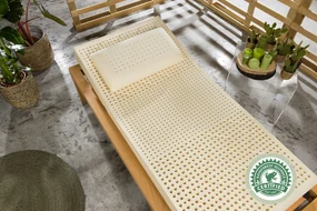 Novaya Latexový matrac EKO 100% prírodný (všetky tvrdosti) Rozmer: 200x160, Poťahová látka: Tencel, Tvrdosť matraca: Stredne Tvrdý (72 kg/m3)