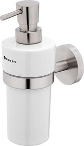 Nimco Dávkovač tekutého mydla keramický, pumpička nerez UNIX - UNM 13031KN-T-10