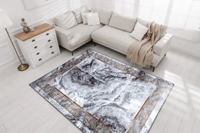 Koberec MIRO 51278.812 mramor / grécky, sivý / zlatý