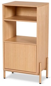 Kúpeľňová skrinka s drevenou dyhou