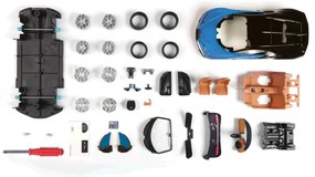 Maisto – Stavebnica – Bugatti Chiron, modrá, 1:24