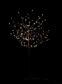 Dekorácia čierny svietiaci stromček Tree Bare Led M - Ø 80*100 cm