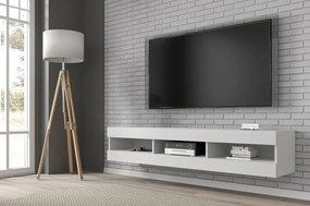 TV stolík/skrinka Mantra (biela). Akcia -20%. Vlastná spoľahlivá doprava až k Vám domov. 1124839