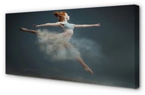 Obraz canvas balerína dym 100x50 cm