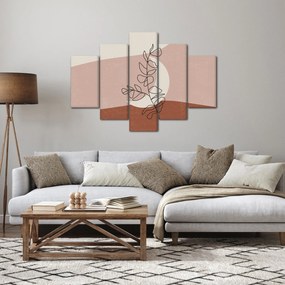 Obraz - Boho listy N⁰2 (150x105 cm)
