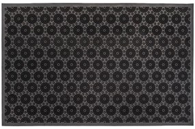 Rohožka Pin Mat 58x36,5 cm kolieska čierna