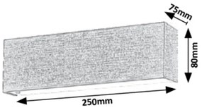 Rabalux 5685 - LED Nástenné svietidlo MORPHEUS LED/6W/230V