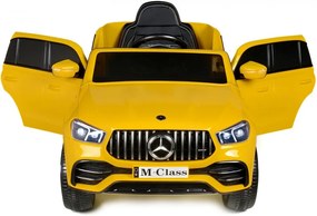 Detské elektrické autíčko Mercedes-Benz W166 žltá