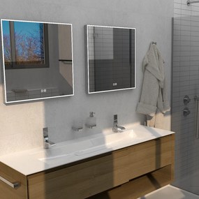 Nimco LED zrkadlo 600x600 s dvoma dotykovými senzormi - ZP 13066VX