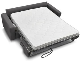 Tmavosivá rozkladacia pohovka 215 cm Monaco – Bobochic Paris