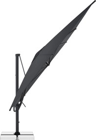 Doppler LIFE 300 x 400 cm – výkyvný záhradný slnečník s bočnou tyčou