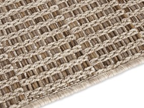 ELLE Decoration, Kusový koberec Brave 103610 Natural Brown z kolekcie Elle – na von aj na doma, 200x290, hnedá, chodba / predsieň