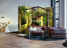 Paraván - Romantic Garden II [Room Dividers] Veľkosť: 225x172, Verzia: Jednostranný
