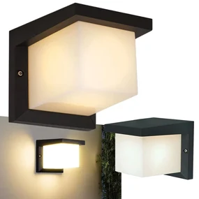 Toolight Toolight, nástenné svietidlo 16x16x19 cm, 1xE27, RSL014-1W, čierna matná, OSW-10245