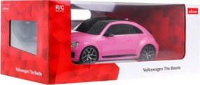 Volkswagen Beetle ružový RASTAR 1:14 RC auto na diaľkové ovládanie