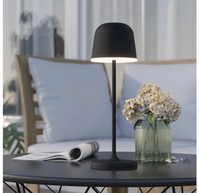 Eglo 900457-LED Stmievateľná vonkajšia lampa MANNERA 2,2W/5V 1800 mAh čierna IP54