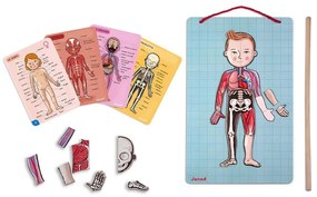 Janod - Magnetická skladačka BODYMAGNET ľudské telo