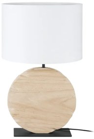 Eglo 39916 - Stolná lampa CONTESSORE 1xE27/40W/230V 63,5 cm hnedá