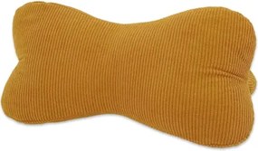 Vankúš na čítanie Antje 18x35 cm, medovo žltý%