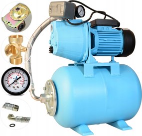 24 L Hydrofor Na Vodu Hydroforová Pumpa 370 W 42 L/min 3,6 Bar Tichý A Výkonný