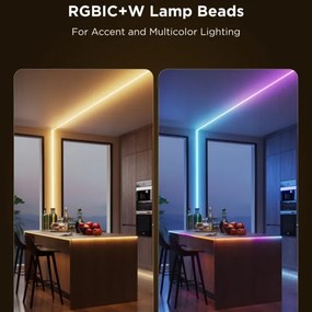 Govee - LED RGBICW Stmievateľný pásik COB 3780 diód 3m Wi-Fi Matter