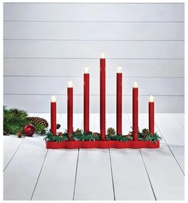 Červená vianočná svetelná dekorácia Hol – Markslöjd