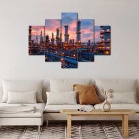 Obraz - Priemyselné preteky (150x105 cm)
