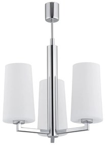 Argon 1224 - Luster na tyči CAMELOT 3xE27/15W/230V lesklý chróm