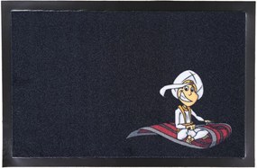 Rohožka Aladin a lietajúci koberec 40x60 cm, 40x60, čierna, Mercury Flooring