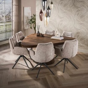 Jedálenský stôl Trojuholník 20-29 Arcadia 165cm Drevo Hnedá Acacia  - Komfort-nábytok