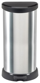 Curver Odpadkový kôš DECO BIN 40l strieborný