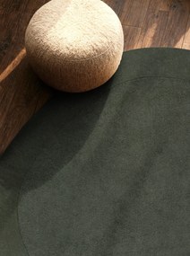 Villeroy & Boch, Kusový koberec Villeroy & Boch Kari 106288 Green, 160x160 (priemer) kruh, zelená, obývacia izba