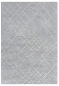 Flair Rugs koberce DOPREDAJ: 120x170 cm Kusový koberec Furber Alisha Fur Berber Grey/Ivory - 120x170 cm