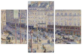 Obraz - Camille Pissarro, The Place du Havre, reprodukcia (90x60 cm)