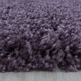 Ayyildiz Kusový koberec SYDNEY 3000, Okrúhly, Violet Rozmer koberca: 160 cm KRUH