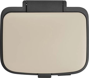 Béžový pedálový oceľový odpadkový kôš 4 l Bo – Brabantia