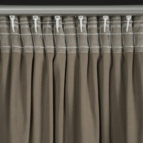 ZATEMŇOVACÍ ZÁVES NA PÁSKE INGRID 140X270 CM VZOROVANÁ