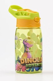 Water Revolution -  Water Revolution Detská Tritánová fľaša na pitie Dinoland green Tritan, 500 ml