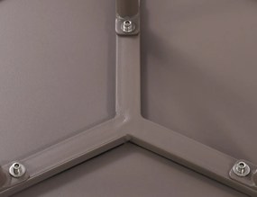 Konferenčný stolík Minot - v45 x Ø60 cm - Taupe