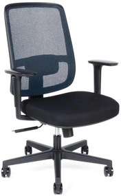 OFFICE PRO Kancelárska stolička CANTO BLACK BP modrá