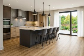 Beauflor, PVC podlaha - lino Blacktex Columbian Oak 649M, na mieru, šíře 3m,4m, hnedá, filc, chodba / predsieň