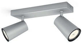 Philips 50572/48/PN - LED Bodové svietidlo MYLIVING PAISLEY 2xGU10/5,5W/230V