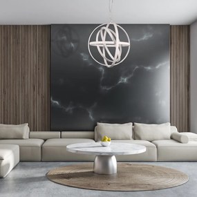 Závesné LED svietidlo Copernicus, 5x LED 260w, 3000k, w