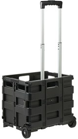 Keeeper Skladací nákupný vozík Olli 45 l Black, 45 l