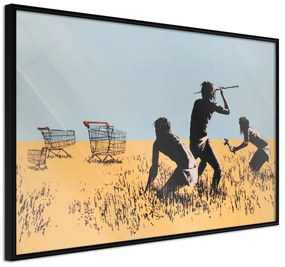 Artgeist Plagát - Trolley Hunters [Poster] Veľkosť: 45x30, Verzia: Čierny rám