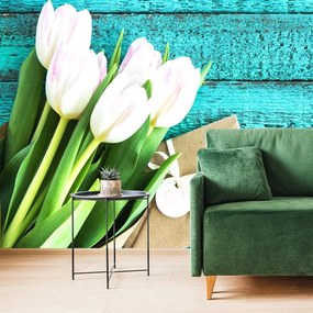 Fototapeta kytica tulipánov s odkazom - 150x100