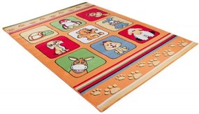 Koberec KINDER H059B oranžový CFV