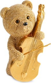 DEKORAČNÁ SOŠKA BEAR 8X12 CM ZLATÁ
